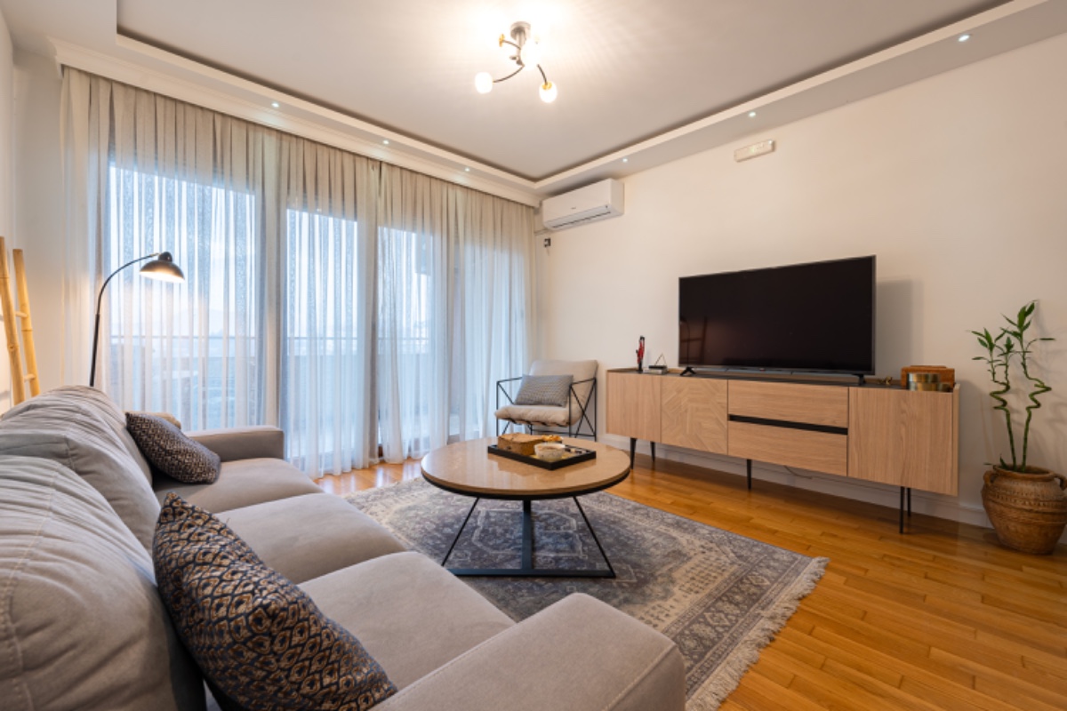 Furnished three bedroom apartment for sale in Podgorica, Krivi brige.